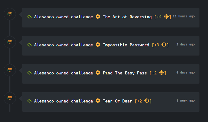 Ok, these challenges are very easy in general, but in this moment, I feel like a boss.